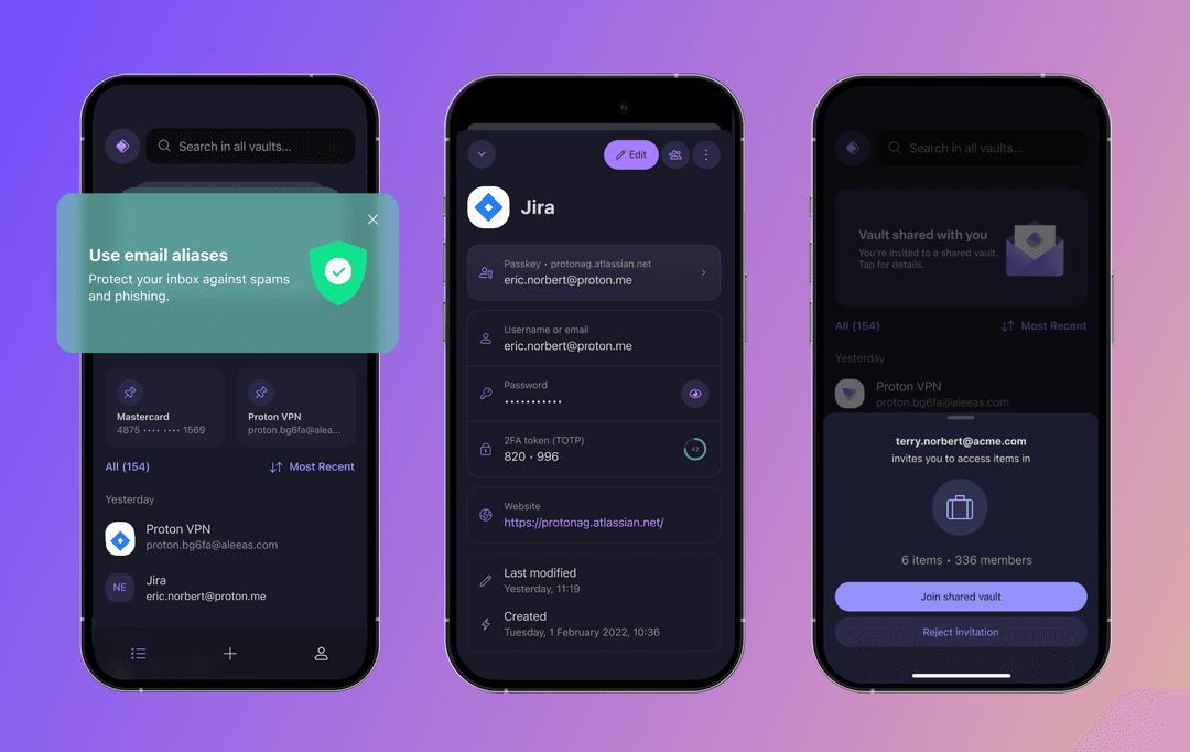 Proton Pass screenshot