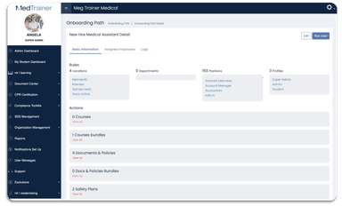MedTrainer screenshot