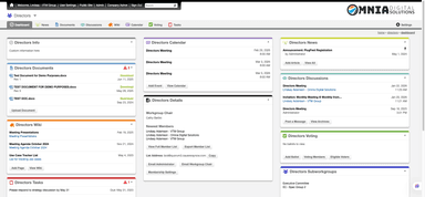Causeway Directors Dashboard