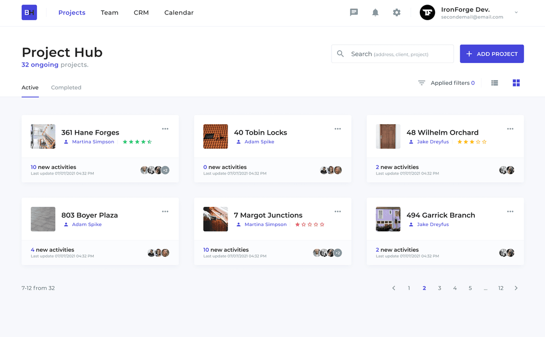 BuildersHub Project Hub