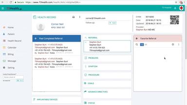 75health Referral Module