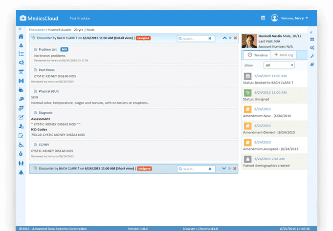 MedicsCloud EHR Templates