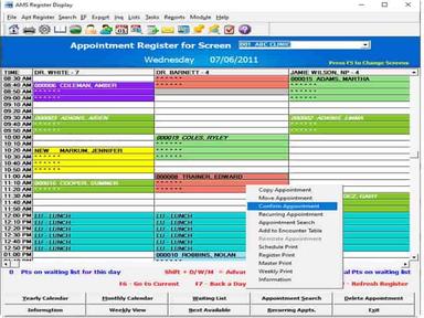 AMS ultra charts software Register Display