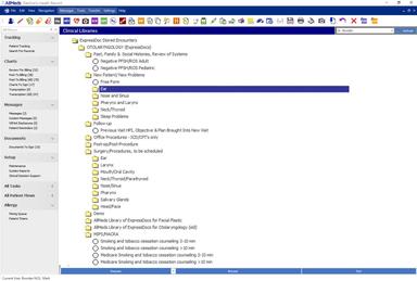 AllMeds EMR Clinical libraries