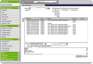 Allscripts EMR Patient Manager