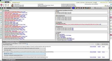 Allscripts EMR Lab Results