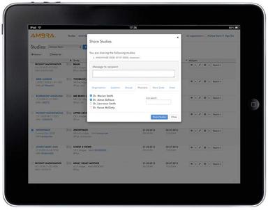 Ambra Health Share studies