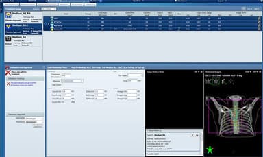 Aria Oncology EHR Parameter view