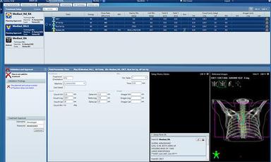 Aria Oncology EHR Parameter view