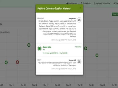 BeeperMD Software Patient Communication