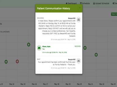 BeeperMD Software Patient Communication