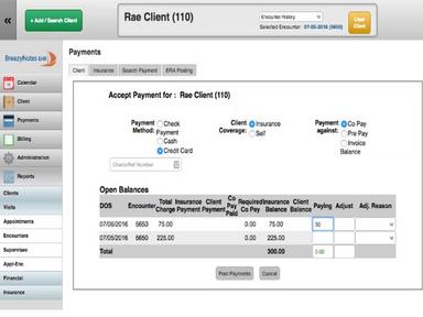 BreezyNotes EHR Payments