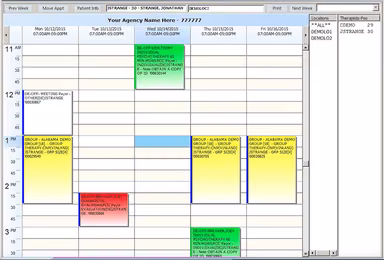 Celerity EHR Scheduler