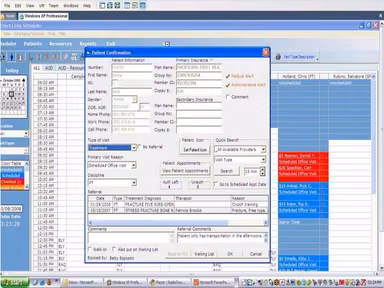 Chart Links Software Patient Confirmation
