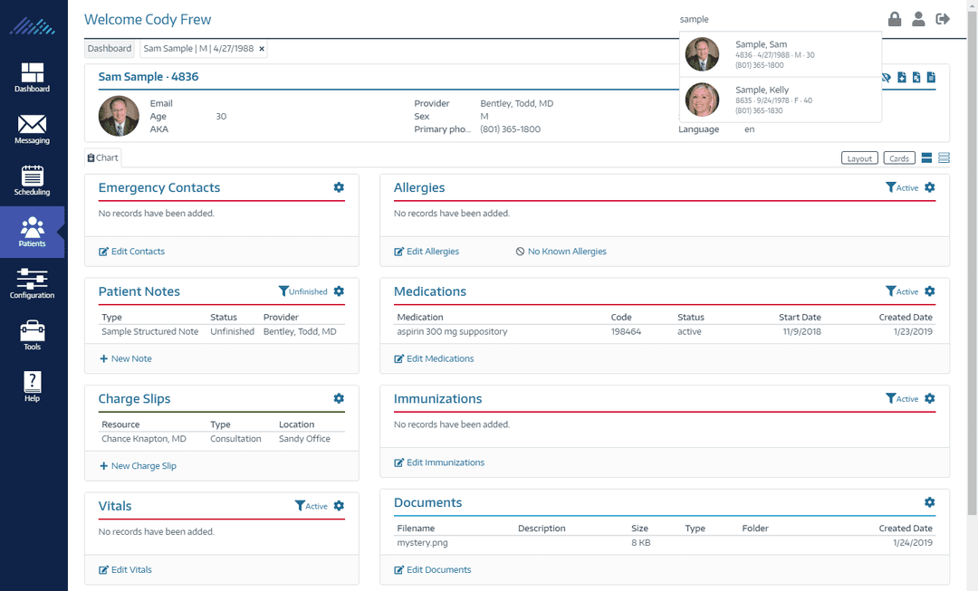 ChartLogic EHR Home-ehr