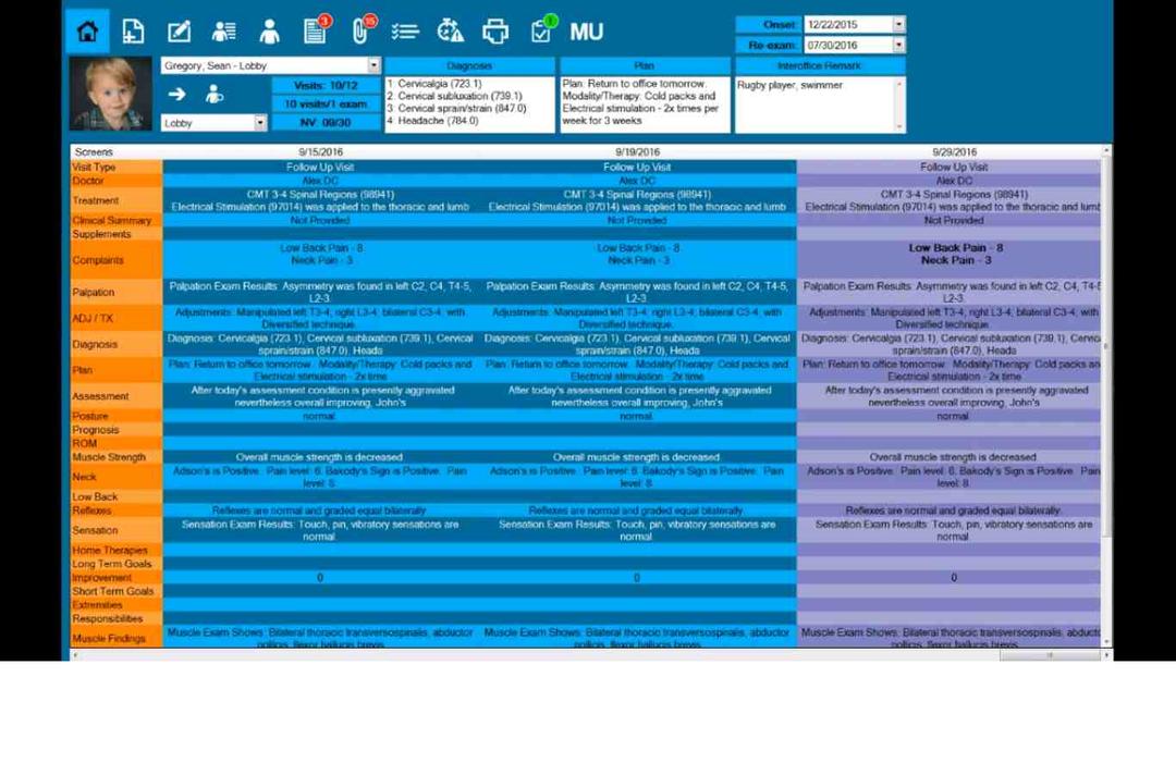 Chiro QuickCharts EHR Software