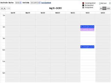 Appointment scheduler