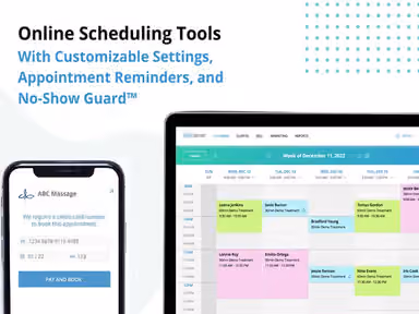 ClinicSense software Online Scheduling