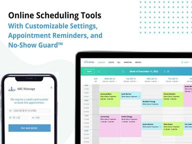 ClinicSense software Online Scheduling