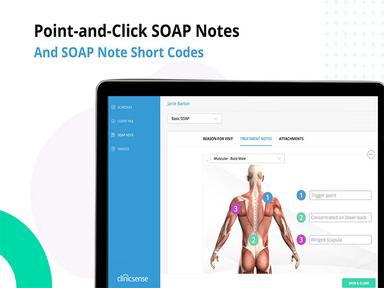 ClinicSense software SOAP Notes