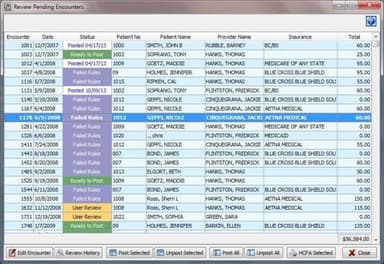 CGM DAQbilling Claim control, provides complete overview
