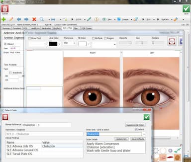 Compulink Dermatology Drawing Tool