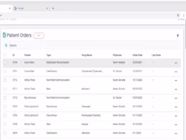 CubHub Patient Orders