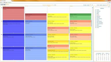 Curve Dental EHR Calendar