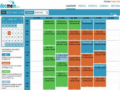 DocMeIn Calendar
