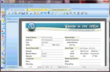 ECLIPSE Patient entry