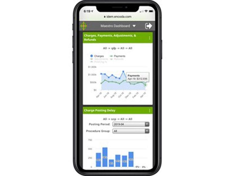 Encoda BackOffice Mobile Interface