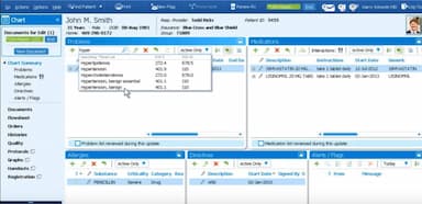 Centricity EMR Patient data