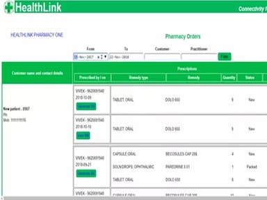 HealthLink Orders