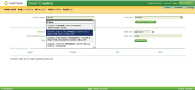 Healthland Centriq Prescription ordering