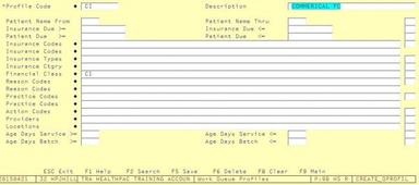 Healthpac Code Entry