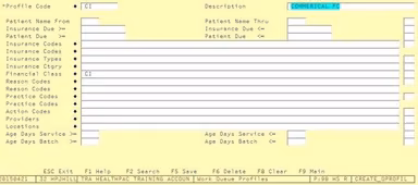 Healthpac Code Entry