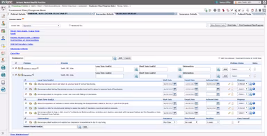 InSync EHR Treatment Plan