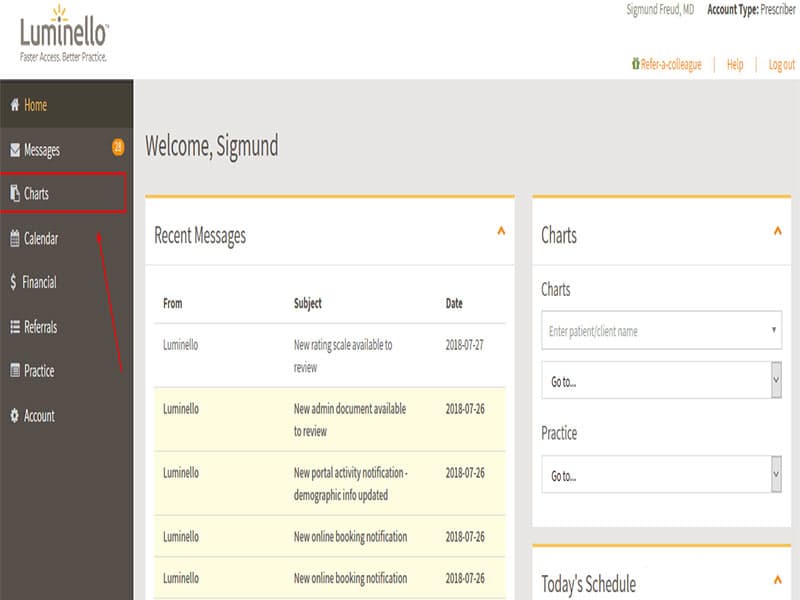 Luminello Software Homepage