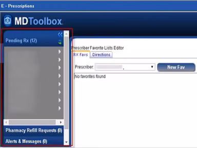 MDToolbox-Rx e-Prescriptions