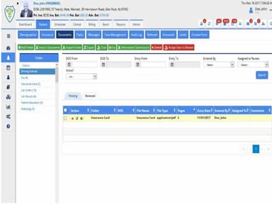 Patient documents
