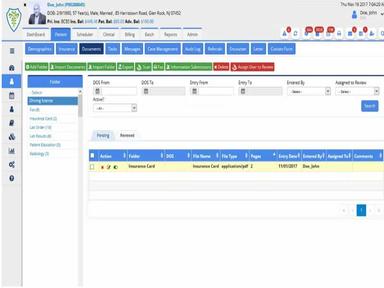 Patient documents