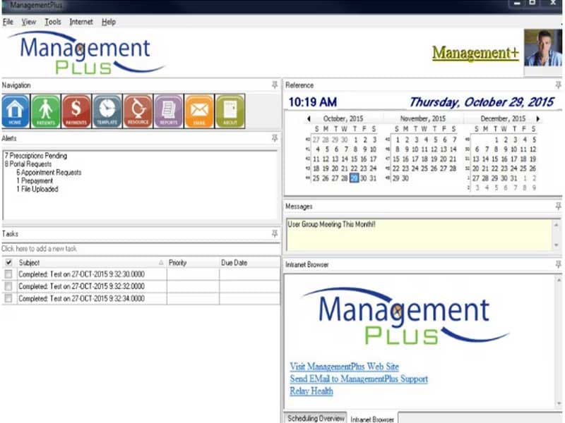 ManagementPlus Homepage