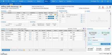 MaximEyes EHR Billing superbill