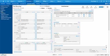 MaximEyes EHR Exam anterior segment