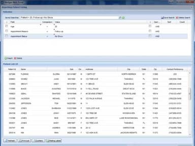 Medgen EHR Patient List