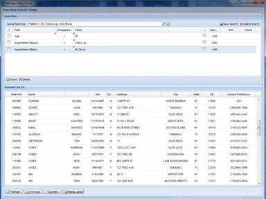 Medgen EHR Patient List