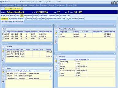 EHR Dashboard