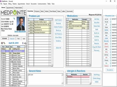 MedPointe Dashboard