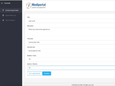 Create an Appointment
