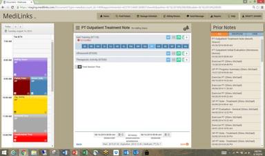 MediLinks EMR Charge capture